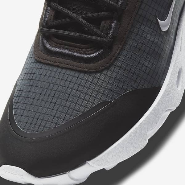 Scarpe Da Ginnastica Uomo Nike React Live Nere Grigie Scuro Bianche | NK839KYH