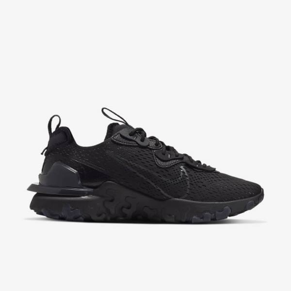 Scarpe Da Ginnastica Uomo Nike React Vision Nere Grigie Scuro | NK043OVU