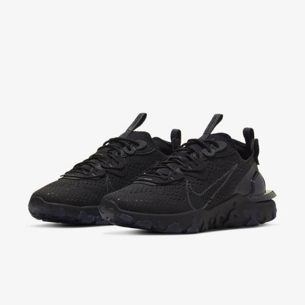 Scarpe Da Ginnastica Uomo Nike React Vision Nere Grigie Scuro | NK043OVU