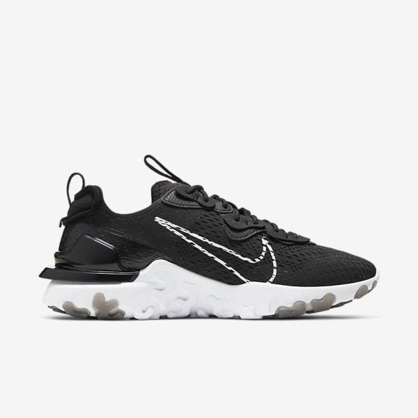 Scarpe Da Ginnastica Uomo Nike React Vision Nere Bianche | NK690ECX