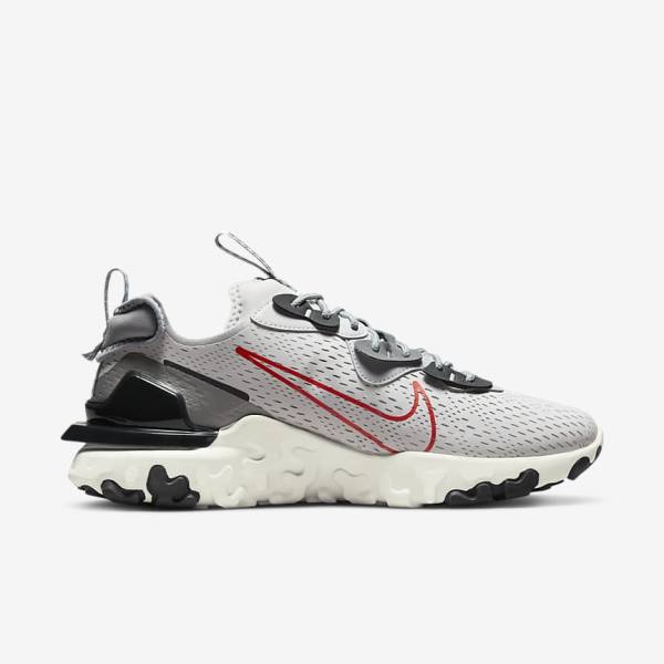 Scarpe Da Ginnastica Uomo Nike React Vision Grigie Grigie Chiaro Arancioni | NK860YRL