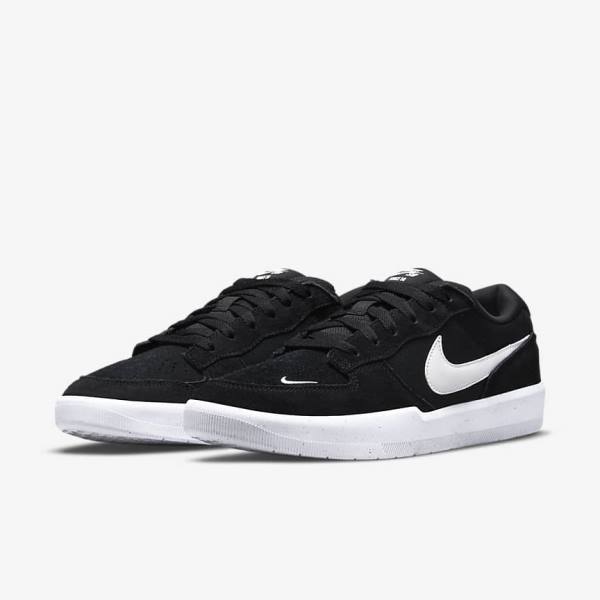 Scarpe Da Ginnastica Uomo Nike SB Force 58 Nere Bianche | NK638XUO