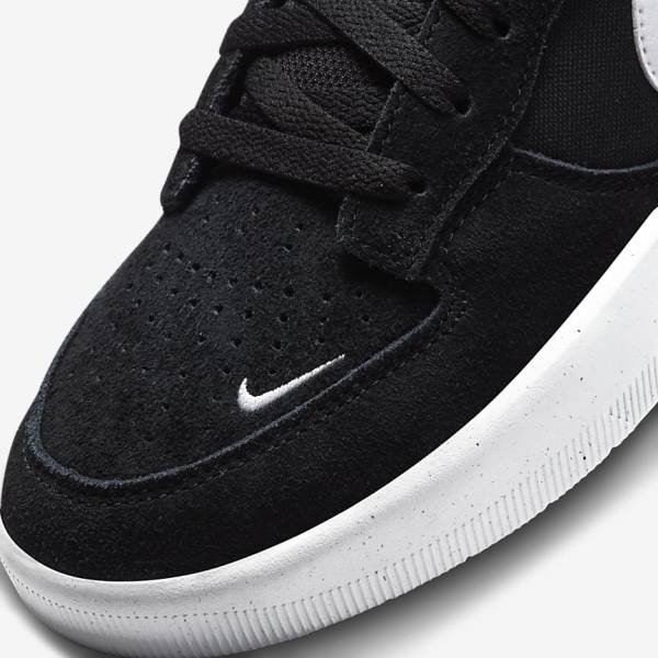 Scarpe Da Ginnastica Uomo Nike SB Force 58 Nere Bianche | NK638XUO