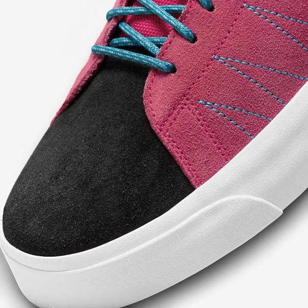 Scarpe Da Ginnastica Uomo Nike SB Zoom Blazer Mid Premium Rosa Blu Blu Reale Blu | NK108LED