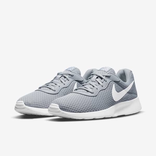 Scarpe Da Ginnastica Uomo Nike Tanjun Grigie Nere Bianche | NK657XQP