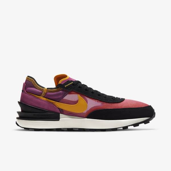 Scarpe Da Ginnastica Uomo Nike Waffle One Fucsia Nere Oro | NK764VEC