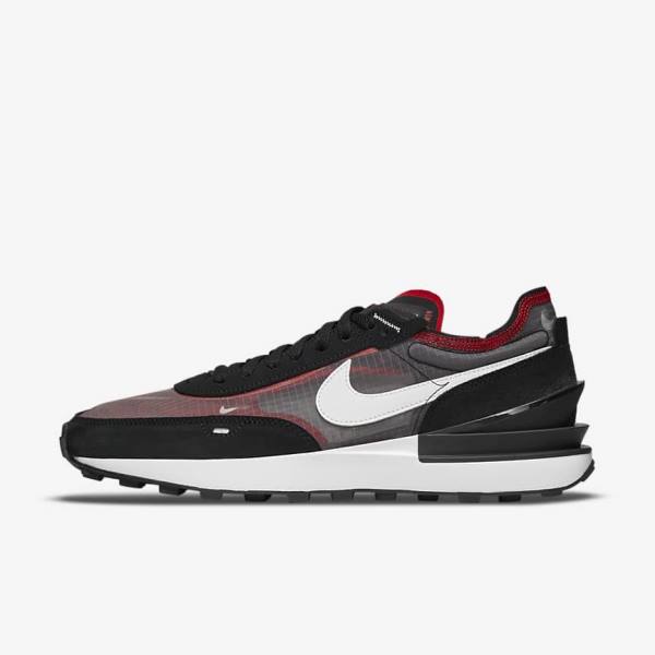 Scarpe Da Ginnastica Uomo Nike Waffle One SE Nere Rosse Bianche | NK870NOZ