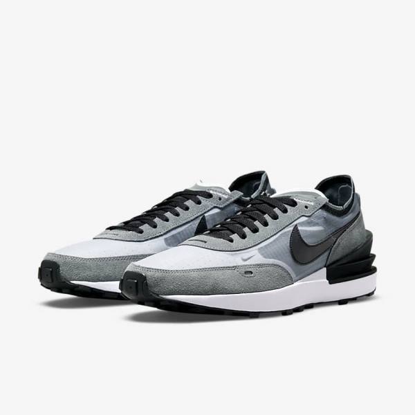 Scarpe Da Ginnastica Uomo Nike Waffle One SE Grigie Bianche Grigie Nere | NK951ZCS