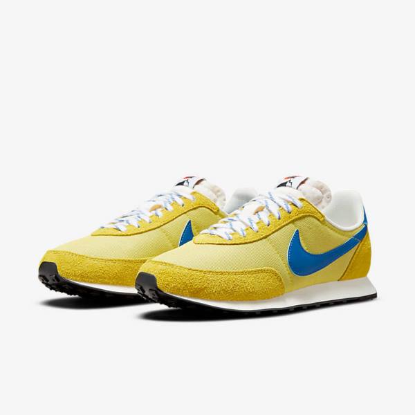 Scarpe Da Ginnastica Uomo Nike Waffle Trainer 2 SD Gialle Oro Blu Reale | NK564RTP