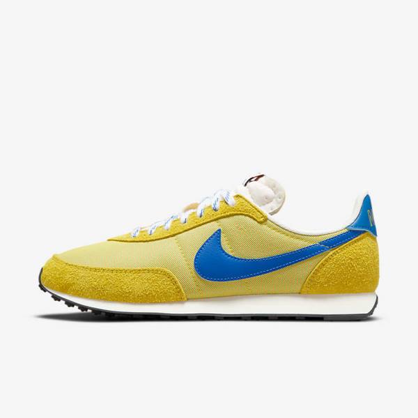 Scarpe Da Ginnastica Uomo Nike Waffle Trainer 2 SD Gialle Oro Blu Reale | NK564RTP