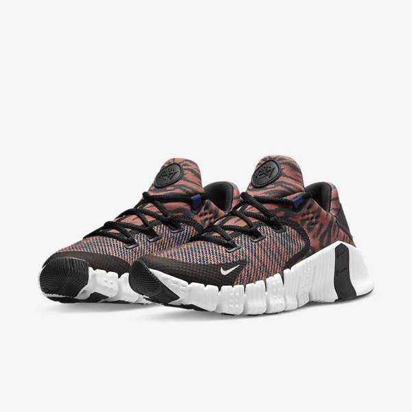 Scarpe Palestra Donna Nike Free Metcon 4 Bianche Nere | NK407HON