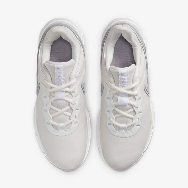 Scarpe Palestra Donna Nike Legend Essential 2 Premium Nere Platino Bianche | NK980HJC