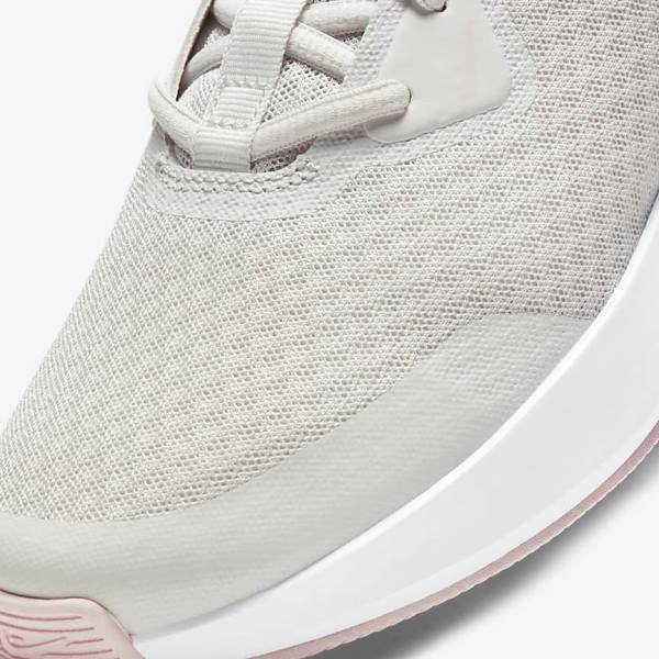 Scarpe Palestra Donna Nike MC Trainer Platino Rosa Bianche Metal Argento | NK934SME