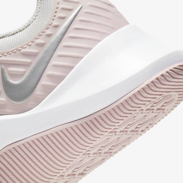 Scarpe Palestra Donna Nike MC Trainer Platino Rosa Bianche Metal Argento | NK934SME