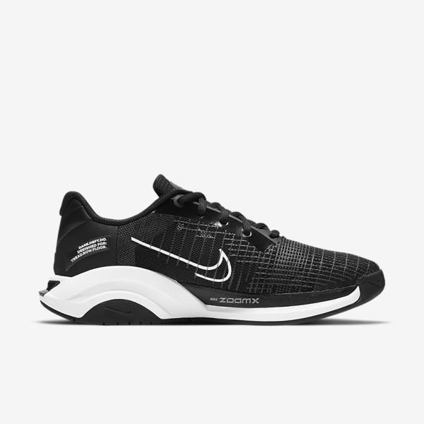 Scarpe Palestra Donna Nike ZoomX SuperRep Surge Endurance Class Nere Bianche | NK063OTR