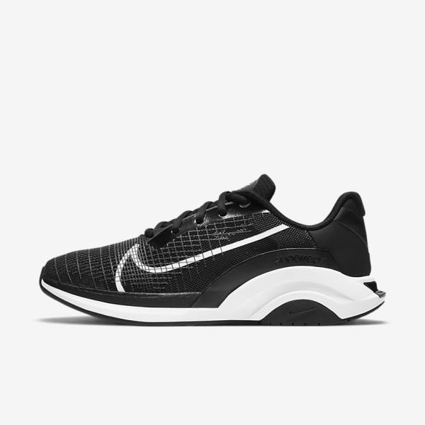 Scarpe Palestra Donna Nike ZoomX SuperRep Surge Endurance Class Nere Bianche | NK063OTR