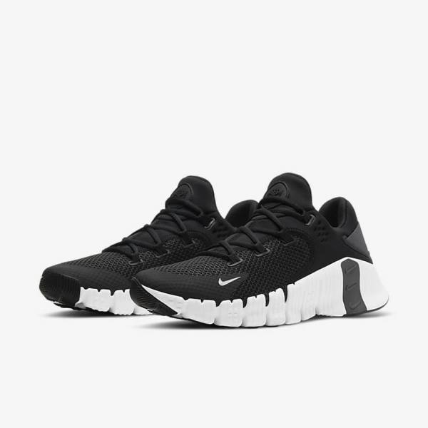 Scarpe Palestra Uomo Nike Free Metcon 4 Nere Grigie | NK837YPB