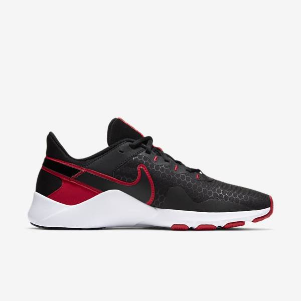 Scarpe Palestra Uomo Nike Legend Essential 2 Nere Rosse Bianche | NK140VYP