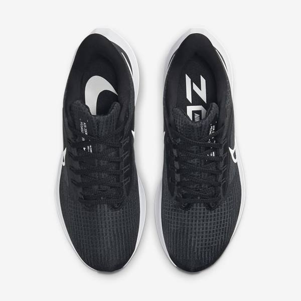 Scarpe Running Donna Nike Air Zoom Pegasus 39 Strada Nere Grigie Scuro Bianche | NK148UJO