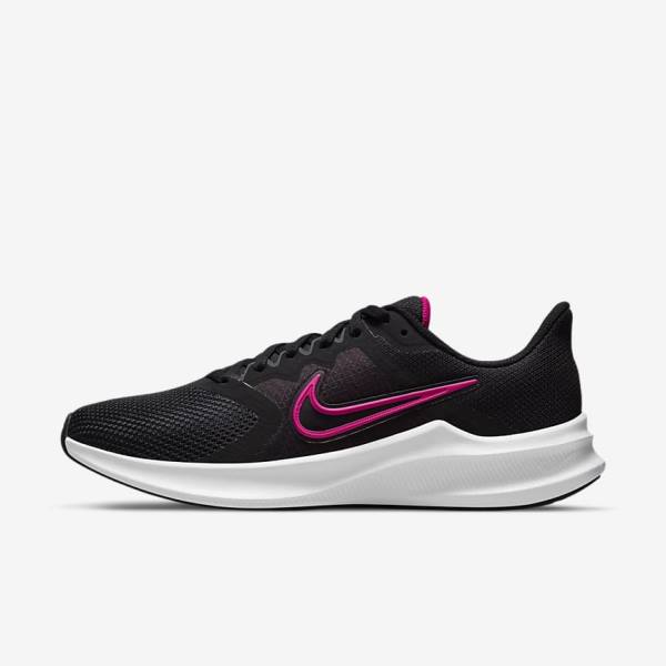 Scarpe Running Donna Nike Downshifter 11 Strada Nere Grigie Scuro Bianche | NK034KTA