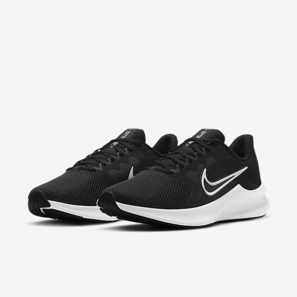 Scarpe Running Donna Nike Downshifter 11 Strada Nere Grigie Scuro Bianche | NK632BMQ