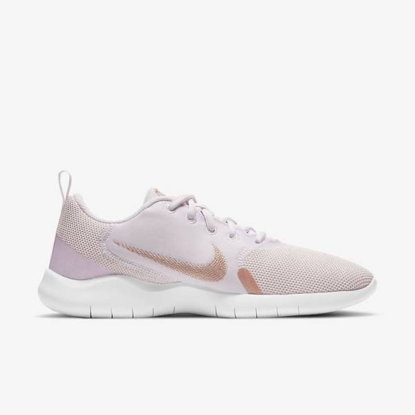 Scarpe Running Donna Nike Flex Experience Run 10 Strada Viola Chiaro Bianche Metal Rosse Marroni | NK582HWA