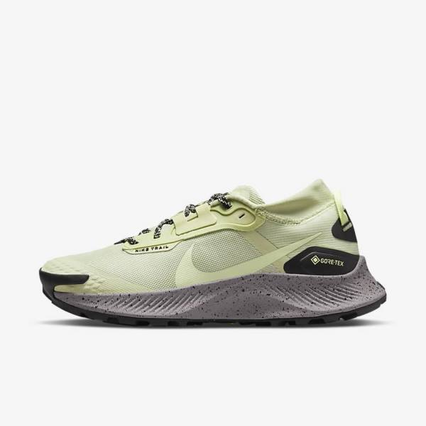 Scarpe Running Donna Nike Pegasus Trail 3 GORE-TEX Impermeabili Trail Verde Oliva Nere Grigie | NK614YWO