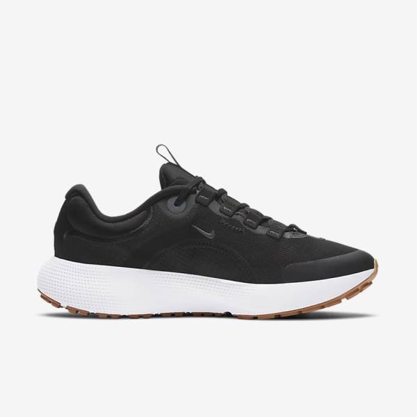 Scarpe Running Donna Nike React Escape Run Strada Nere Grigie Scuro Bianche Nere | NK540HAW