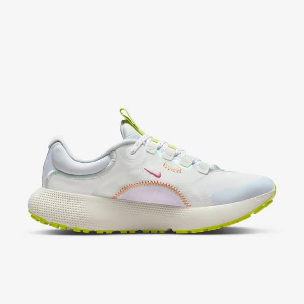 Scarpe Running Donna Nike React Escape Run Strada Bianche Verdi Colorate | NK578EPW