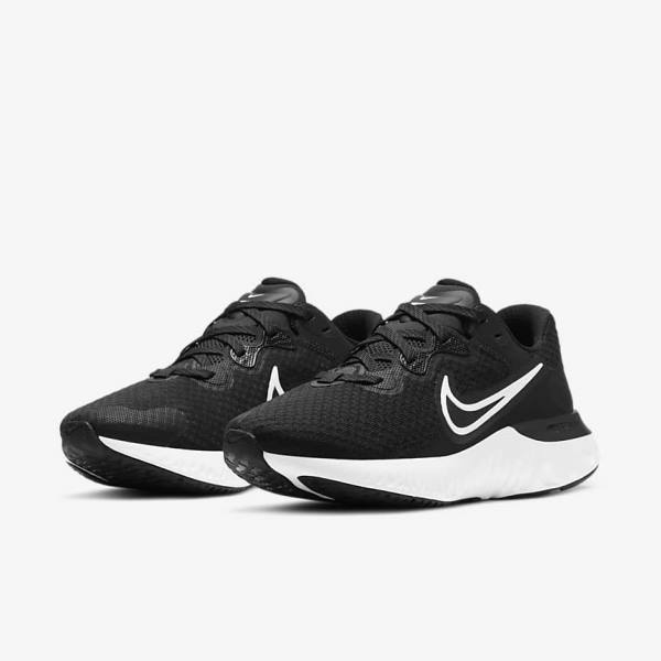 Scarpe Running Donna Nike Renew Run 2 Strada Nere Grigie Scuro Bianche | NK168IEH