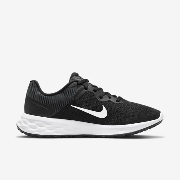 Scarpe Running Donna Nike Revolution 6 Next Nature Strada Nere Grigie Scuro Bianche | NK738ZVX