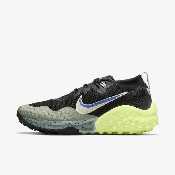 Scarpe Running Donna Nike Wildhorse 7 Trail Verde Oliva Lemon Chiaro | NK365DZI