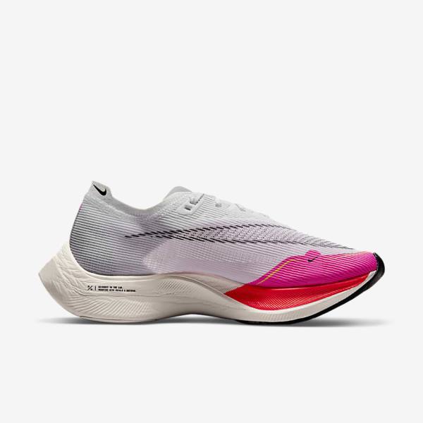 Scarpe Running Donna Nike ZoomX Vaporfly Next% 2 Strada Racing Bianche Nere Nere | NK052AVD