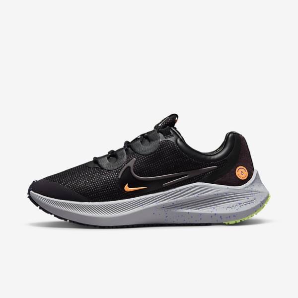 Scarpe Running Donna Nike Zoom Winflo 8 Shield Weatherised Strada Nere Arancioni Viola | NK016ICZ