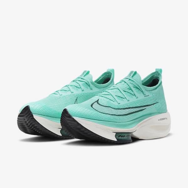 Scarpe Running Uomo Nike Air Zoom Alphafly NEXT% Flyknit Strada Racing Arancioni Nere | NK467JRP