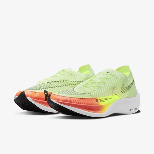 Scarpe Running Uomo Nike ZoomX Vaporfly Next% 2 Strada Racing Arancioni Nere | NK247VZQ