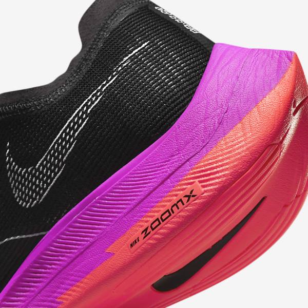 Scarpe Running Uomo Nike ZoomX Vaporfly Next% 2 Strada Racing Nere Viola Grigie Rosse | NK297IRY