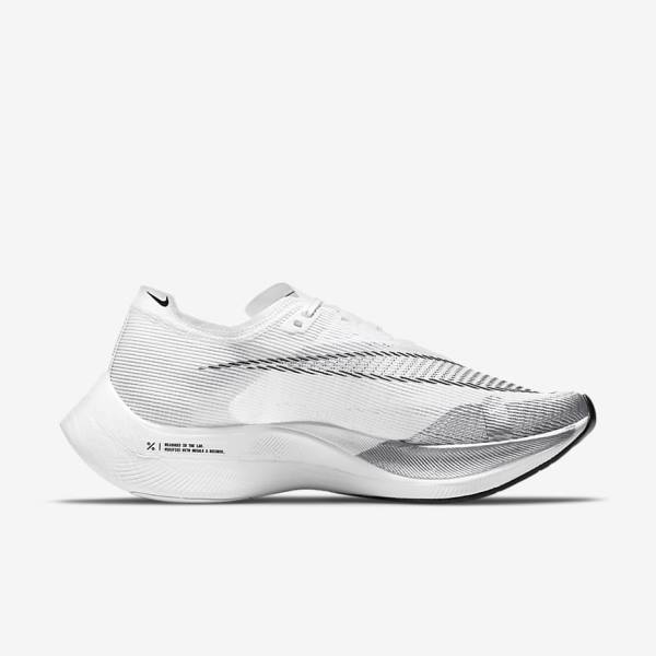 Scarpe Running Uomo Nike ZoomX Vaporfly Next% 2 Strada Racing Nere Metal Oro Bianche | NK324JNX