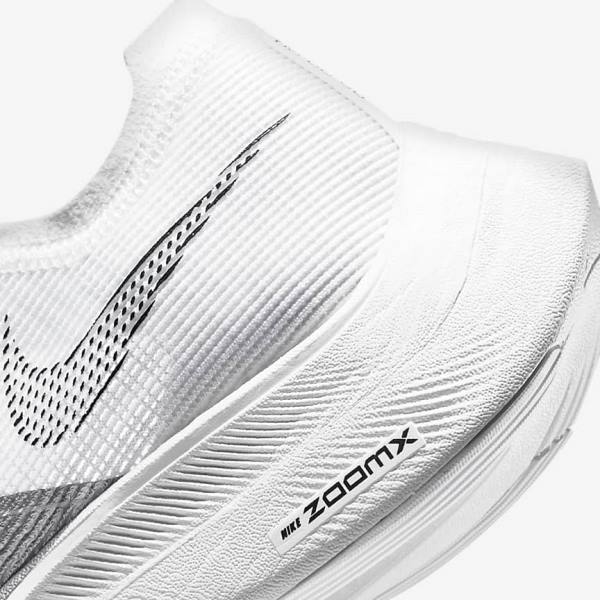 Scarpe Running Uomo Nike ZoomX Vaporfly Next% 2 Strada Racing Nere Metal Oro Bianche | NK324JNX