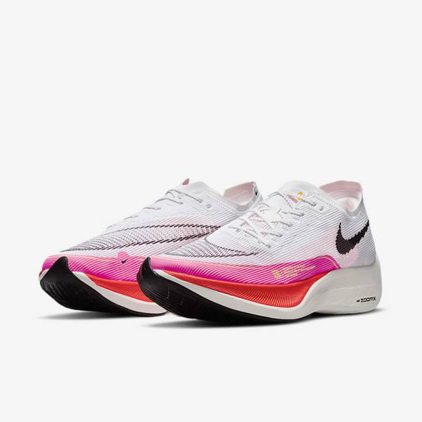 Scarpe Running Uomo Nike ZoomX Vaporfly Next% 2 Strada Racing Oro Arancioni Nere | NK481RMZ