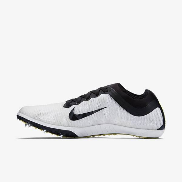 Scarpe Running Uomo Nike Zoom Mamba 3 Unisex Distance Spike Bianche Nere | NK410JUQ