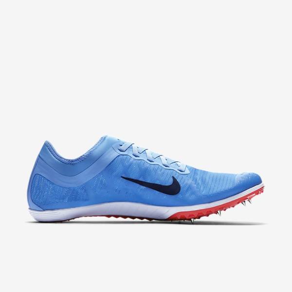 Scarpe Running Uomo Nike Zoom Mamba 3 Unisex Distance Spike Blu Rosse Chiaro Blu | NK419GBU