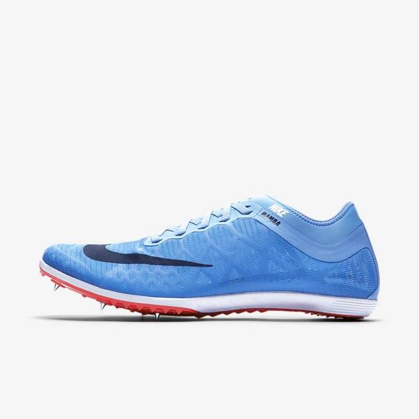 Scarpe Running Uomo Nike Zoom Mamba 3 Unisex Distance Spike Blu Rosse Chiaro Blu | NK419GBU