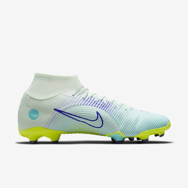 Scarpe da Calcio Donna Nike Mercurial Dream Speed Superfly 8 Academy MG Multi-Grounds Verdi Viola Verdi | NK725SUD