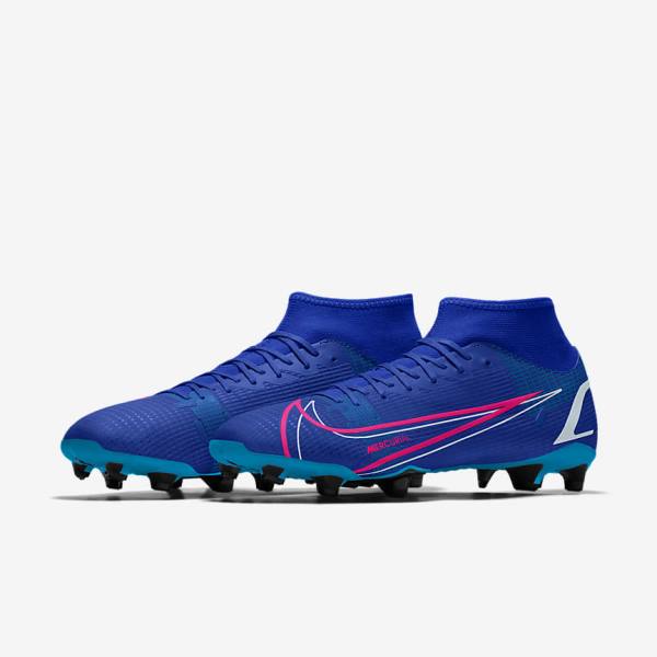 Scarpe da Calcio Donna Nike Mercurial Superfly 8 Academy By You Custom Colorate | NK037RYG