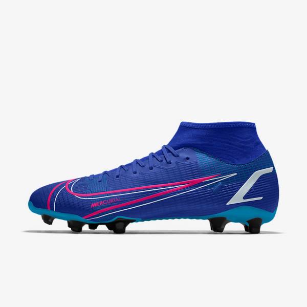 Scarpe da Calcio Donna Nike Mercurial Superfly 8 Academy By You Custom Colorate | NK037RYG