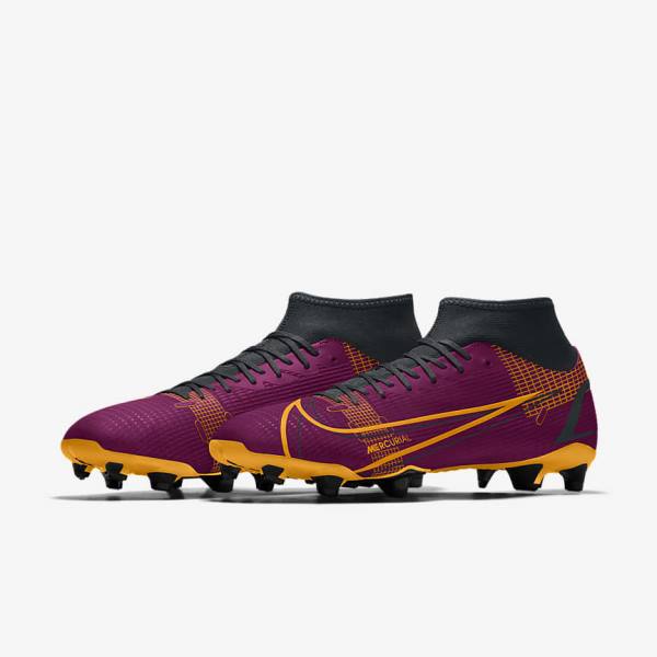 Scarpe da Calcio Donna Nike Mercurial Superfly 8 Academy By You Custom Colorate | NK431JSX