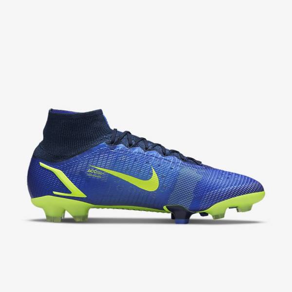 Scarpe da Calcio Donna Nike Mercurial Superfly 8 Elite FG Firm-Grounds Blu | NK623NZA