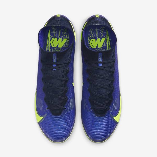 Scarpe da Calcio Donna Nike Mercurial Superfly 8 Elite FG Firm-Grounds Blu | NK623NZA