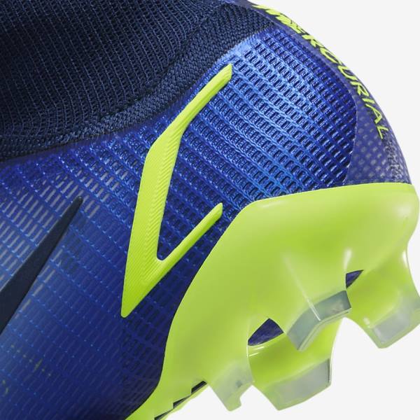 Scarpe da Calcio Donna Nike Mercurial Superfly 8 Elite FG Firm-Grounds Blu | NK623NZA